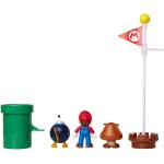 JAKKS PACIFIC Super Mario Nintendo De Figuras Mundo Acorn Plains Figure Multipack Diorama Set 85987-4L 039897859873