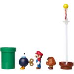 JAKKS PACIFIC Σετ Διόραμα Με 5 Φιγούρες Super Mario Acorn Plains 2 (Super Mario) 85987-4L 039897859873