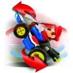 JAKKS PACIFIC Nintendo Mario Kart 8 Mario Mini Anti-Gravity RC Racer 2.4Ghz 02497 039897024974