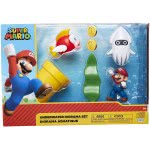 JAKKS PACIFIC Nintendo Super Mario Underwater Figure Diorama Play Set 400164 192995400160