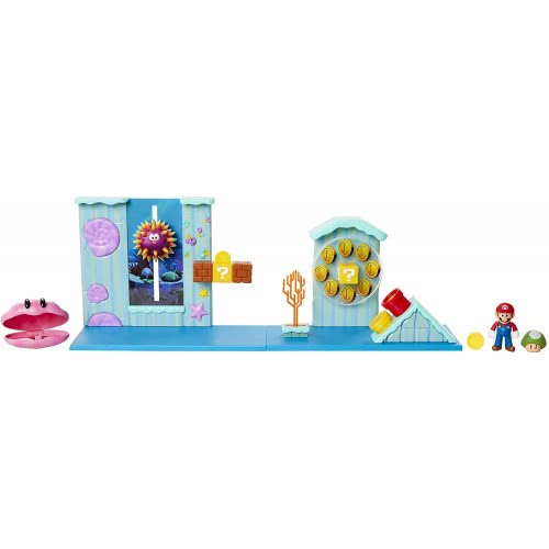 JAKKS PACIFIC World Of Nintendo Super Mario Deluxe Playset Underwater 400254 192995400252