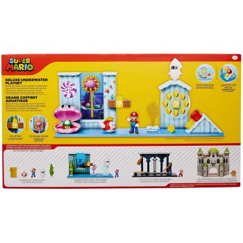 JAKKS PACIFIC World Of Nintendo Super Mario Deluxe Playset Underwater 400254 192995400252