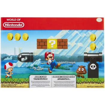 JAKKS PACIFIC Σετ Διόραμα Με 5 Φιγούρες Super Mario Acorn Plains (Super Mario) 64510 039897645100
