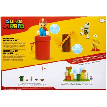 JAKKS PACIFIC Super Mario Nitendo Dungeon Figure Multipack Diorama Set With Accessories 85989 039897859897