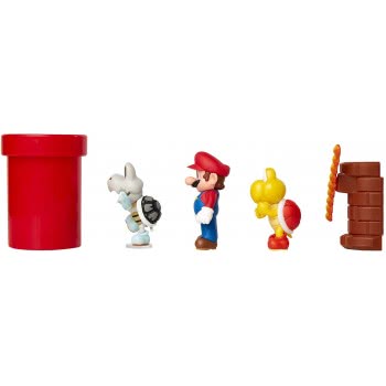 JAKKS PACIFIC Super Mario Nitendo Dungeon Figure Multipack Diorama Set With Accessories 85989 039897859897