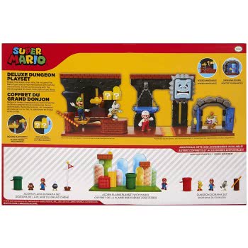 JAKKS PACIFIC Super Mario Dungeon Deluxe Play Set 85993 039897859934