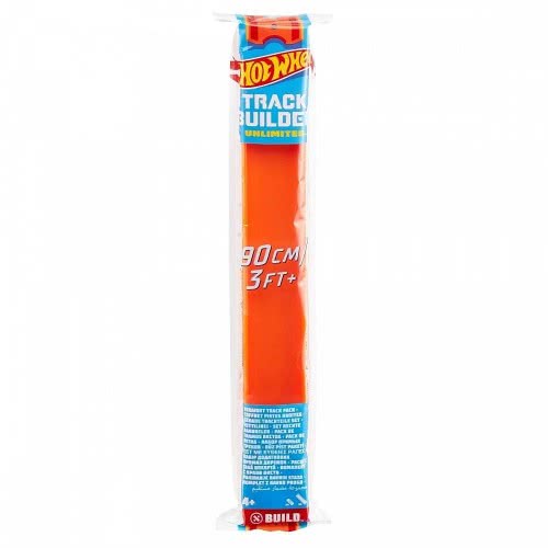 Mattel HW Track Builder 4 Straight Track (Orange) GLD47 / GLD49 887961839746