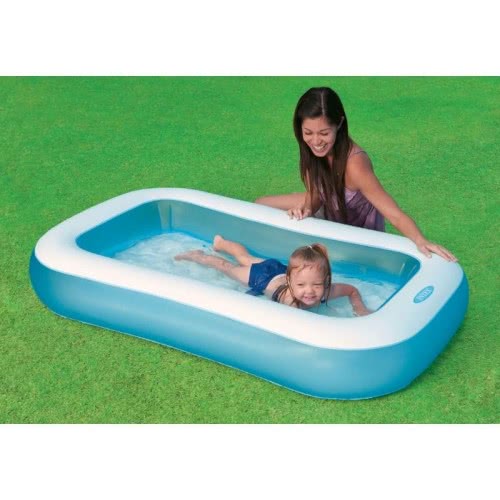 INTEX Pool Rectangular Baby Pool 166X100x28cm 57403 6941057454030