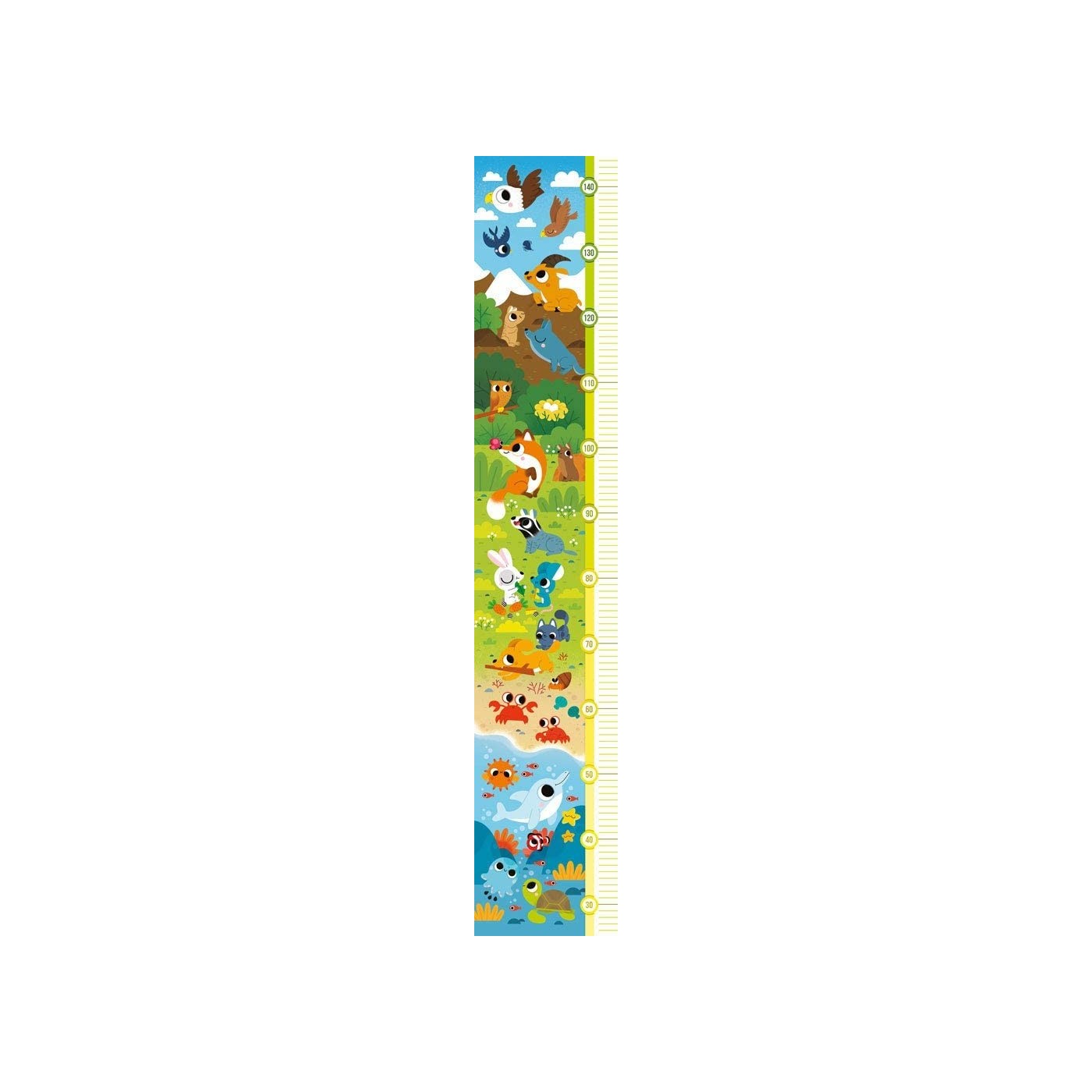 Clementoni Kids Puzzle Maxi Measure Me Cuties Animals 30 Pcs 1200-20329 ...