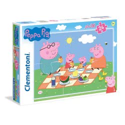 Clementoni Παιδικό Παζλ Color Peppa Pig 24 Τμχ 1200-24028 8005125240289