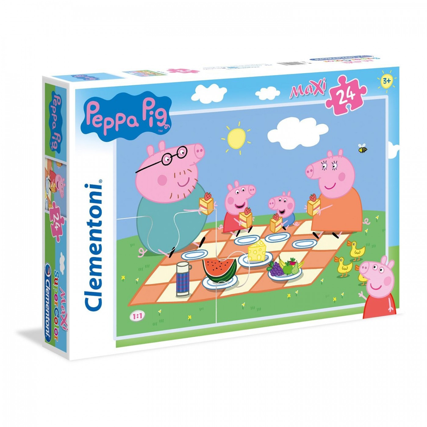 Clementoni Peppa Pig Maxi Puzzle, 24 Pieces 1200-24028 | Toys-shop.gr