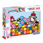 Clementoni Παιδικό Παζλ Color Hello Kitty 24 Τμχ 1200-24202 8005125242023