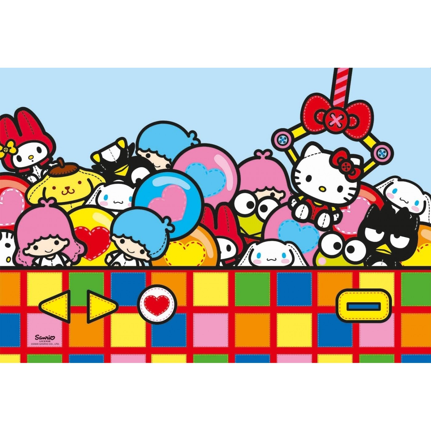 Clementoni Kids Puzzle Maxi Super Color Hello Kitty 24 Pcs 1200-24202 ...