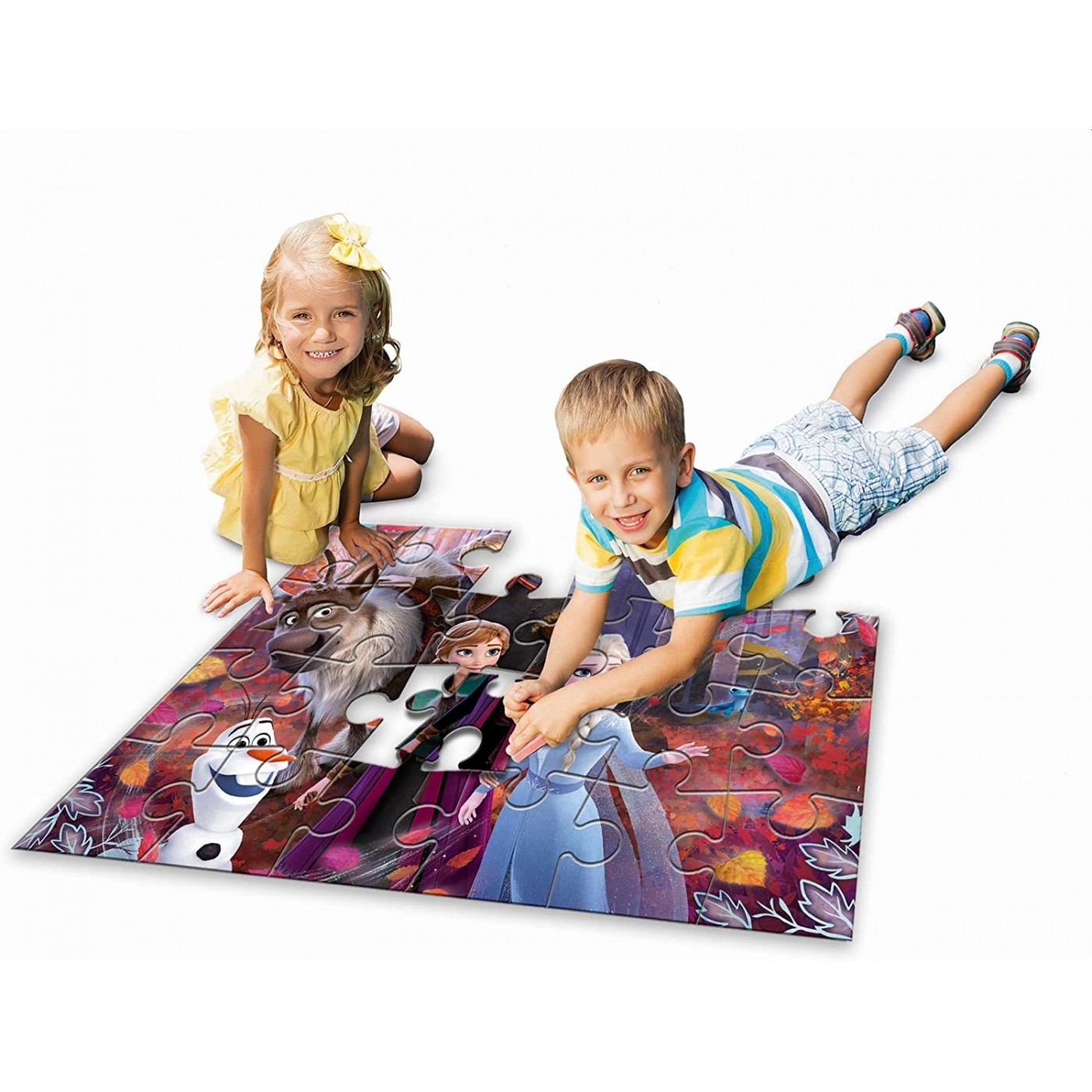 Clementoni Kids Floor Puzzle Super Color Frozen 2 40 Pcs 1200-25464 ...