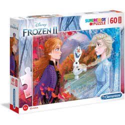 Clementoni Παιδικό Παζλ Color Frozen 60 Τμχ 1200-26452 8005125264520