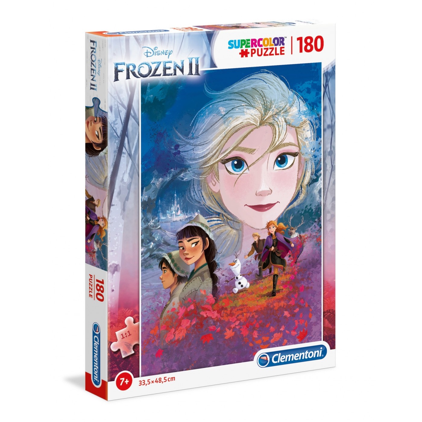 Clementoni Kids Puzzle Super Color Frozen 2 180 Pcs 1210-29768 | Toys ...