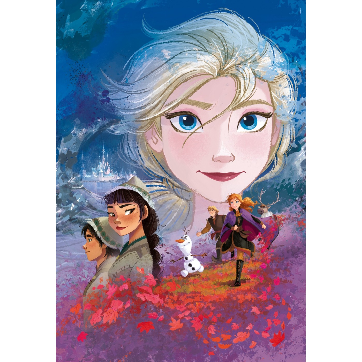Clementoni Kids Puzzle Super Color Frozen 2 180 Pcs 1210-29768 | Toys ...
