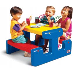 Little Tikes Τραπεζάκι Πικνικ Μικρό Primary 4795 050743047954