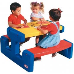 Little Tikes Junior Picnic Table Primary 4668 050743046681