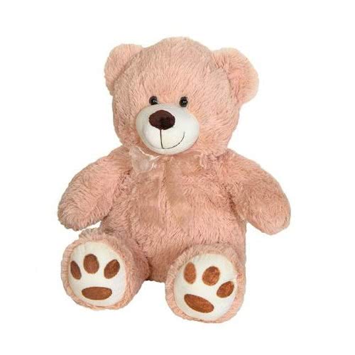 Christakopoulos Plush Bear With Bow 50Cm In 2 Colors 1Pcs B1135 5212007564392