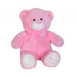 Christakopoulos Λούτρνο Αρκουδάκι My 1St Teddy 50Εκ Ροζ Ή Σιέλ 1Τεμ B1136 5212007564361