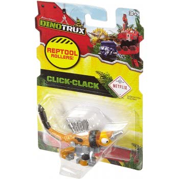 Mattel Dinotrux Reptool Click Clack Vehicle DWP73 / DWP85 887961387568