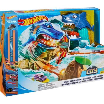 Mattel Λαμπάδα Hot Wheels Σετ Παιχνιδιού Μάχη Με Τον Καρχαρία GWR82 / FNB21 