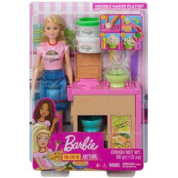 Mattel Barbie Noodle Maker Doll And Playset GHK43 887961795318
