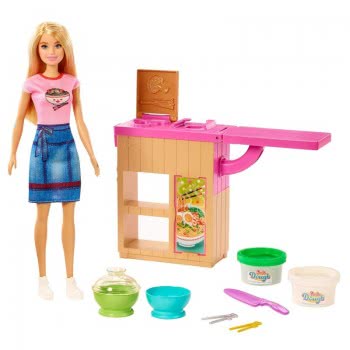 Mattel Barbie Noodle Maker Doll And Playset GHK43 887961795318