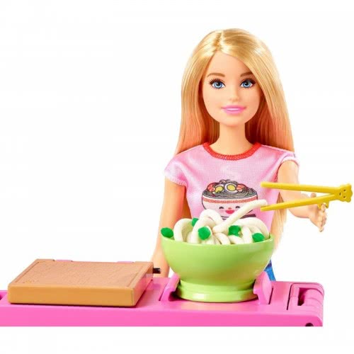 Mattel Barbie Noodle Maker Doll And Playset GHK43 887961795318