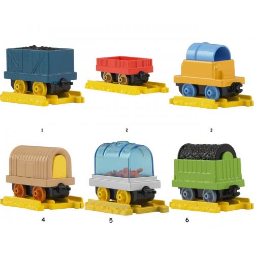 Mattel Τόμας Το Τρενάκι Αξεσουάρ Τόμας - Βαγόνια Με Ράγα - 6 Σχέδια BHR85 ASST 746775345938