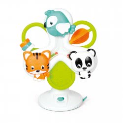 Clementoni Baby Baby Toddler Toy Round And Round Animals For 6+ Months 1000-17261 8005125172610