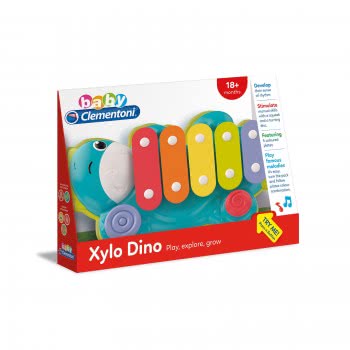 Clementoni Baby Toddler Musical Toy Xylo Dino For 18+ Months 1000-17263 8005125172634