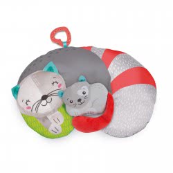 Clementoni Baby For You Newborn Baby Tummy Time Pillow Kitty Cat For 0+ Months 1000-17278 8005125172788
