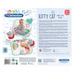 Clementoni Baby For You Βρεφικό Μαξιλαράκι Δραστηριοτήτων Μικρή Γατούλα Για 0+ Μηνών 1000-17278 8005125172788