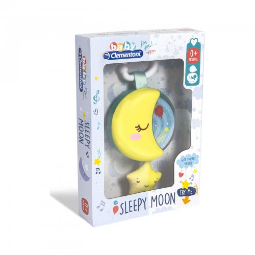 Clementoni Baby For You Newborn Baby Sleepy Moon For 0+ Months 1000-17323 8005125173235