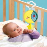 Clementoni Baby For You Βρεφικό Κρεμαστό Μουσικό Φεγγαράκι Για 0+ Μηνών 1000-17323 8005125173235