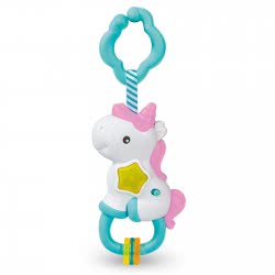Clementoni Baby Baby Rattle Magic Unicorn Light And Melodies For 3+ Months 1000-17333 8005125173334