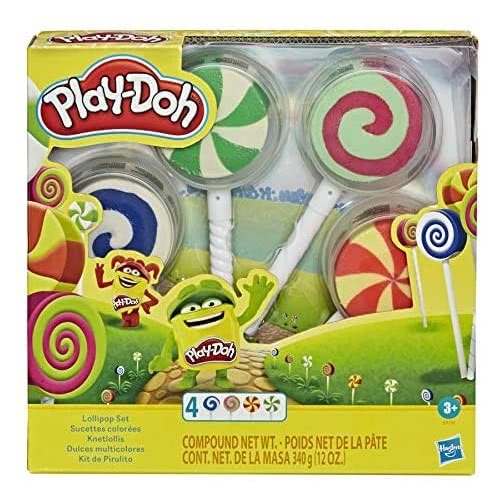 Hasbro Play-Doh Lollipop 4-Pack Of Pretend Play Candy Molds E9193 5010993711338
