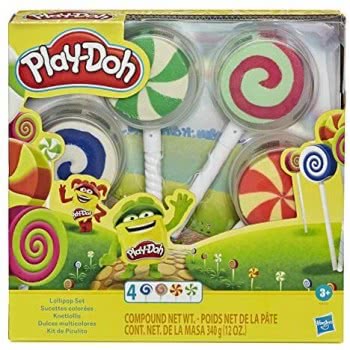 Hasbro Play-Doh Lollipop 4-Pack Of Pretend Play Candy Molds E9193 5010993711338