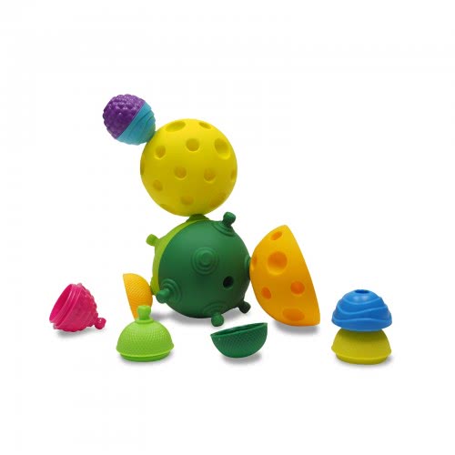 Lalaboom 2 Sensory Balls And 4 Educational Beads For 10-36 Months 1000-86151 4897067861516