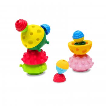 Lalaboom 2 Sensory Balls And 4 Educational Beads For 10-36 Months 1000-86151 4897067861516