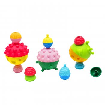 Lalaboom 2 Sensory Balls And 4 Educational Beads For 10-36 Months 1000-86151 4897067861516