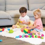 Lalaboom 2 Sensory Balls And 4 Educational Beads For 10-36 Months 1000-86151 4897067861516
