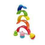 Lalaboom Rainbow & Eductional Beads 13 Pcs For 18-48 Months 1000-86153 4897067861530