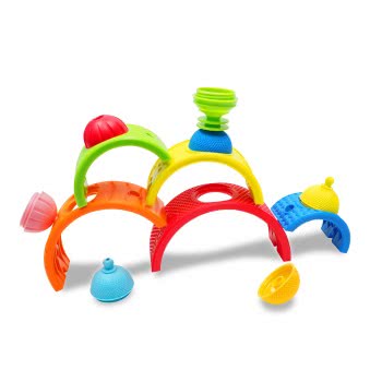 Lalaboom Rainbow & Eductional Beads 13 Pcs For 18-48 Months 1000-86153 4897067861530