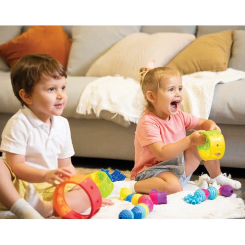 Lalaboom Rainbow & Eductional Beads 13 Pcs For 18-48 Months 1000-86153 4897067861530