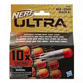 Hasbro Nerf Ultra Dart Refill 10 Ανταλλακτικά Βελάκια E7958 5010993733941