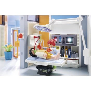 Playmobil Large Furnished Hospital With Lift 70190 4008789701909