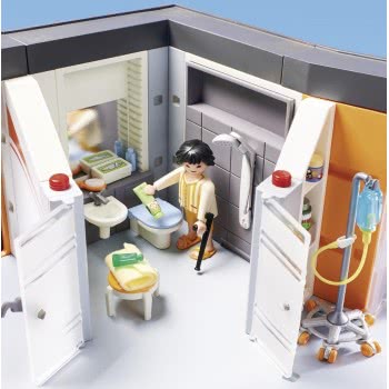 Playmobil Large Furnished Hospital With Lift 70190 4008789701909